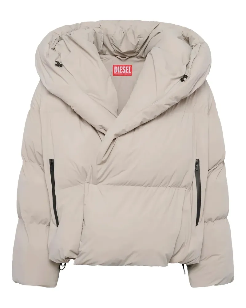 Diesel hooded jacket - Nude Nude