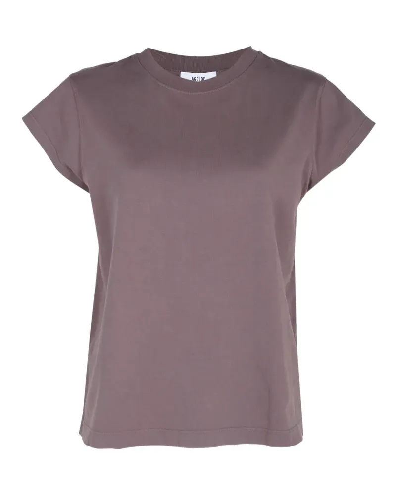 AGOLDE Bryce T-Shirt mit angeschnittenen Ärmeln - Violett Violett
