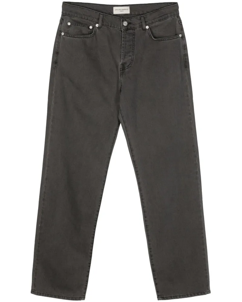 Officine Generale Gerade 'Tyler' Jeans Grau