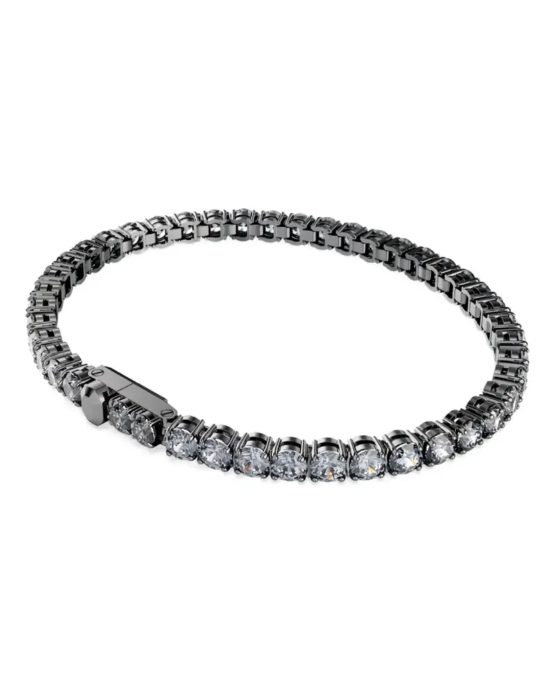 Swarovski Matrix Tennis Armband - Silber Silber