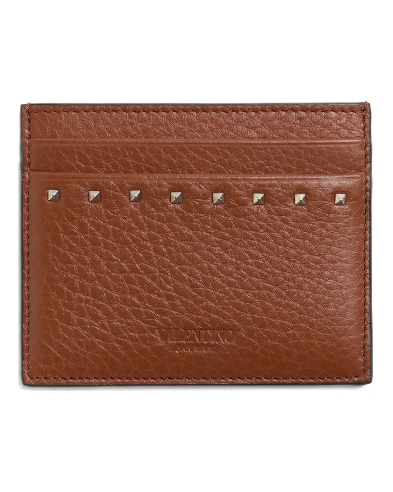 Valentino Garavani Rockstud Kartenetui - Braun Braun
