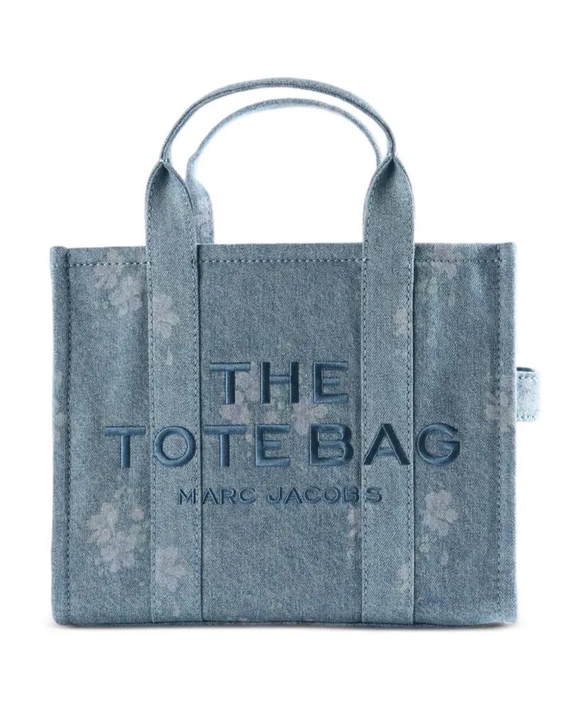 Marc Jacobs Tote Bag mit Blumenprint - Blau Blau