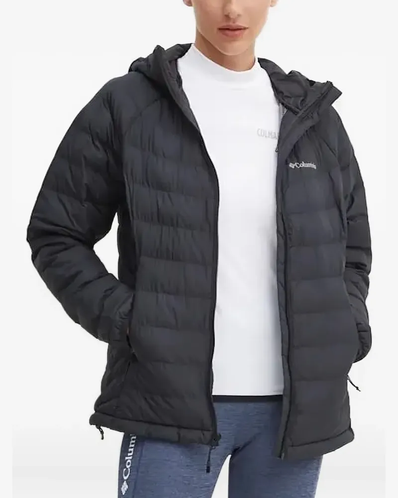 Columbia Sportswear Company Gesteppte Kapuzenjacke - Schwarz Schwarz