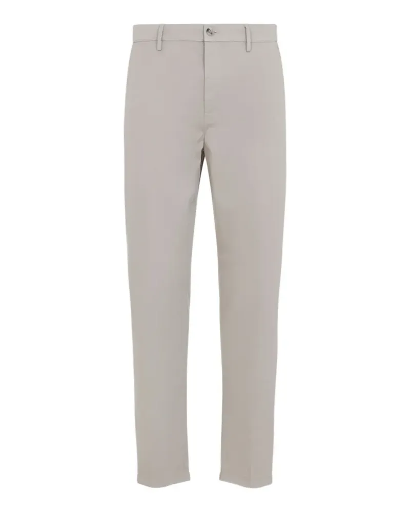 Canali Chino mit geradem Bein - Grau Grau