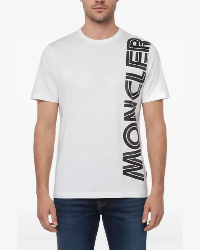 Moncler logo-print T-shirt - Weiß Weiß