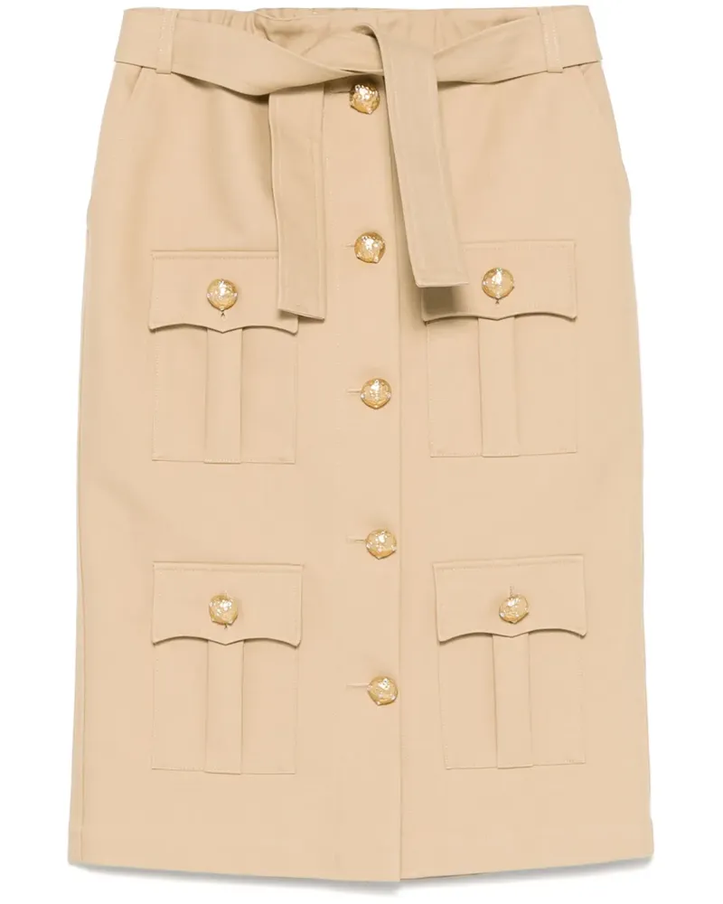 Giuseppe di Morabito Midirock mit aufgesetzten Taschen - Nude Nude