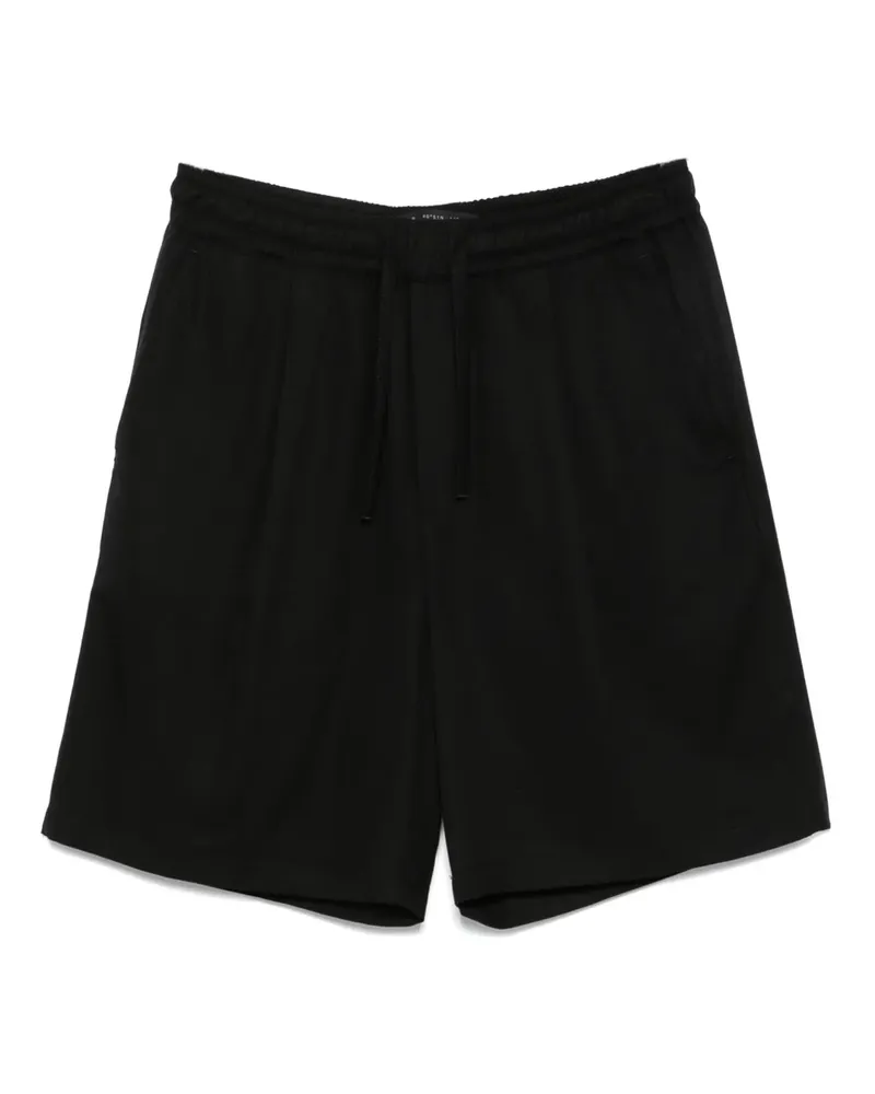 Low Brand Shorts mit Kordelzug - Schwarz Schwarz