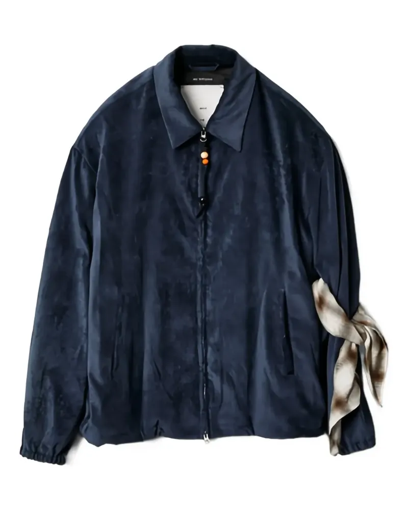 Song For The Mute Jacke mit Bandana-Detail - Blau Blau