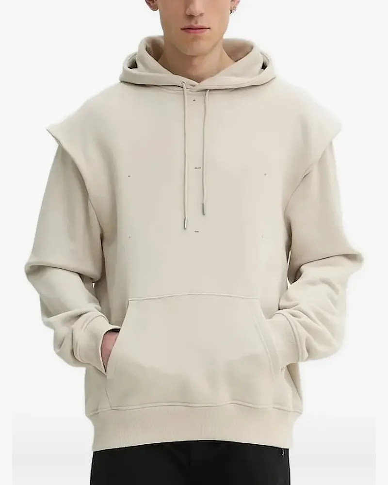 Heliot Emil Klassischer Hoodie - Weiß Weiß