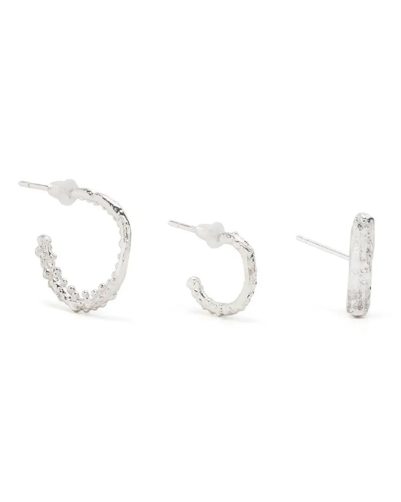 Alighieri Set aus drei Ohrringen - Silber Silber