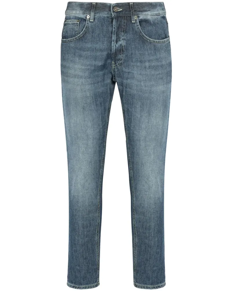 Dondup Jeans mit geradem Bein - Blau Blau