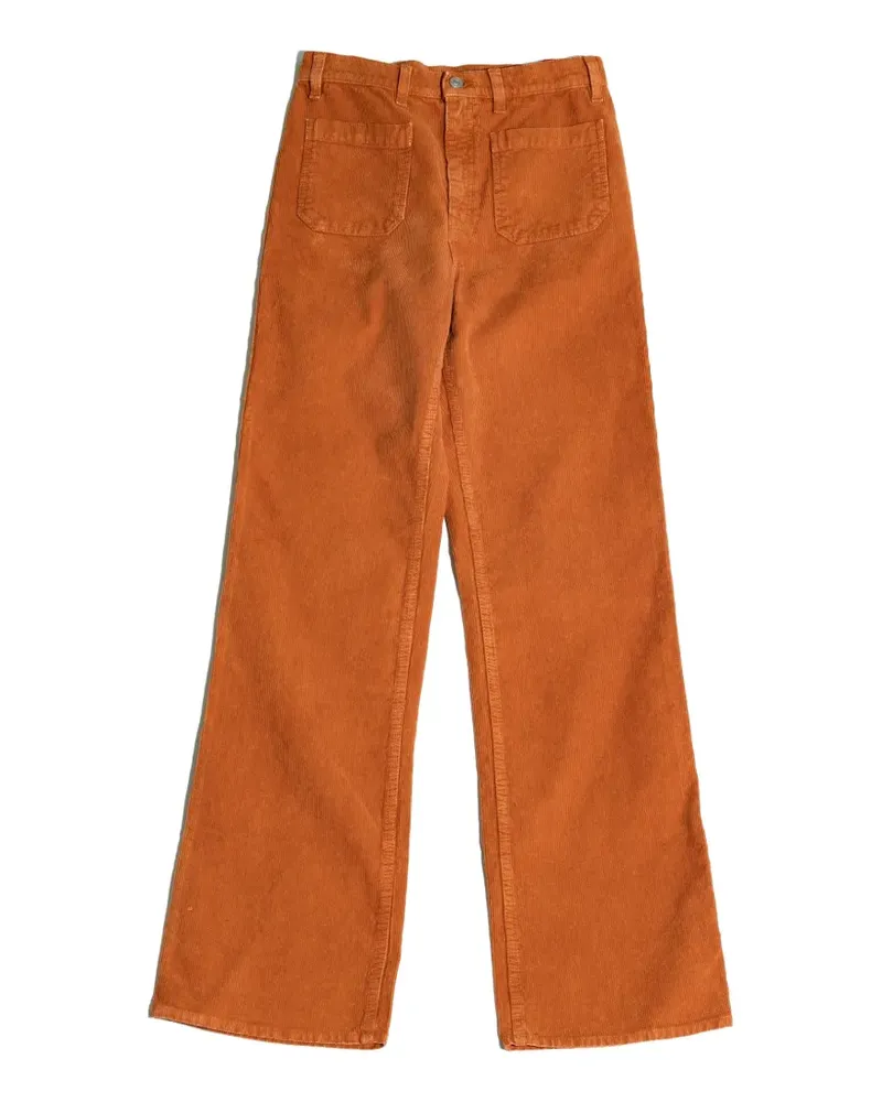 Fortela Janet corduroy trousers - Orange Orange