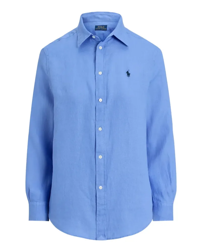 Ralph Lauren linen long-sleeve shirt - Blau Blau