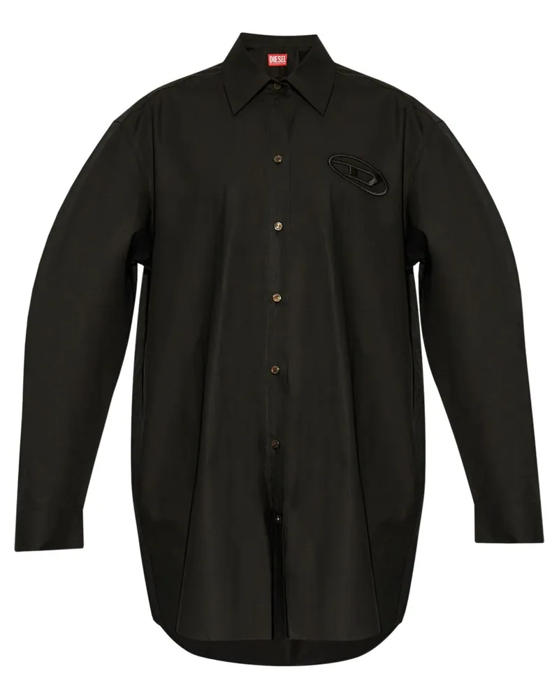 Diesel D-Dalis Hemd - Schwarz Schwarz