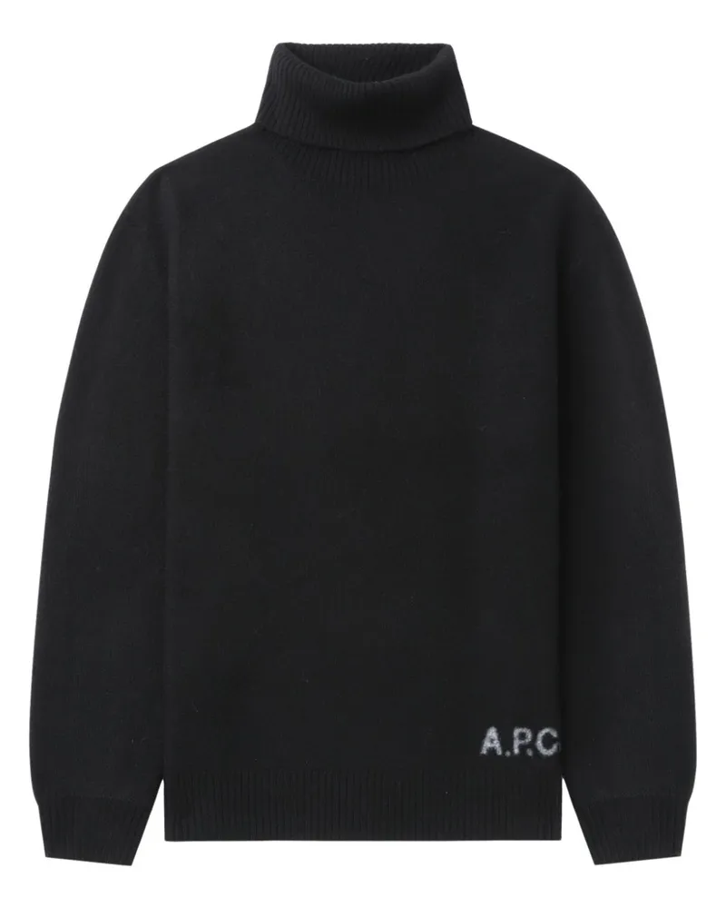 A.P.C. Walter Pullover - Schwarz Schwarz