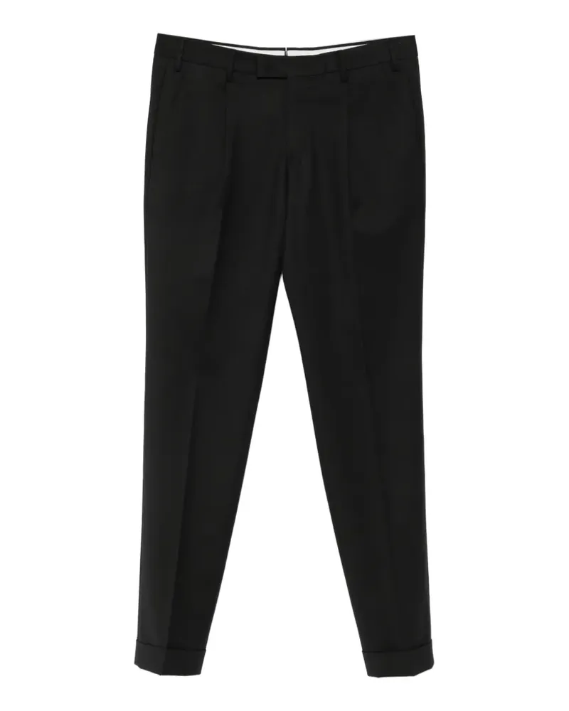 PT TORINO Hose mit Bundfalten - Schwarz Schwarz