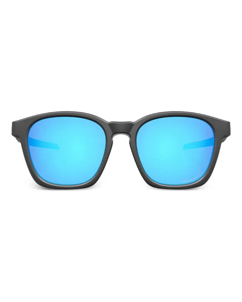 Oakley Shackle Sonnenbrille mit eckigem Gestell - Schwarz Schwarz