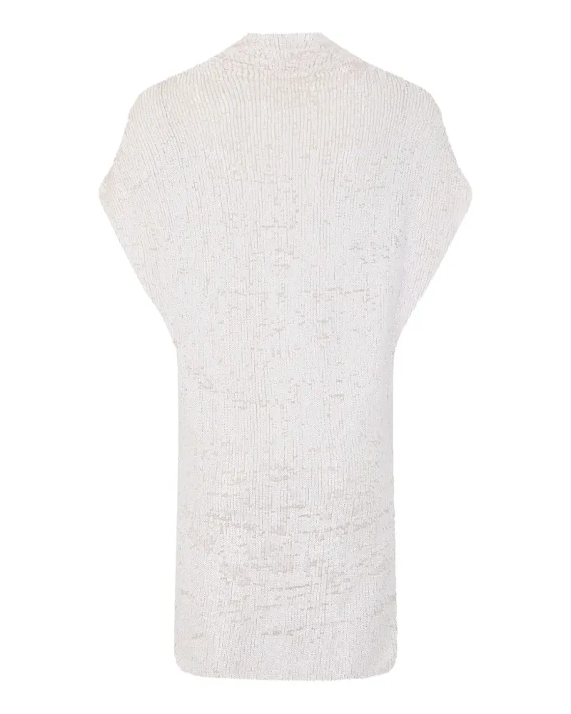 P.A.R.O.S.H. P.A.R.O H. sequin-embellished sleeveless dress - Nude Nude