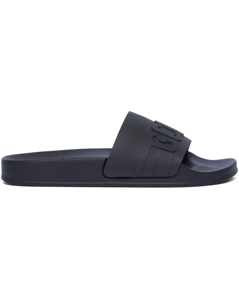 GCDS Adilette Pantoletten - Schwarz Schwarz