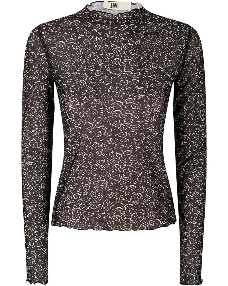 Charlotte Knowles Jersey-Langarmshirt - Schwarz Schwarz