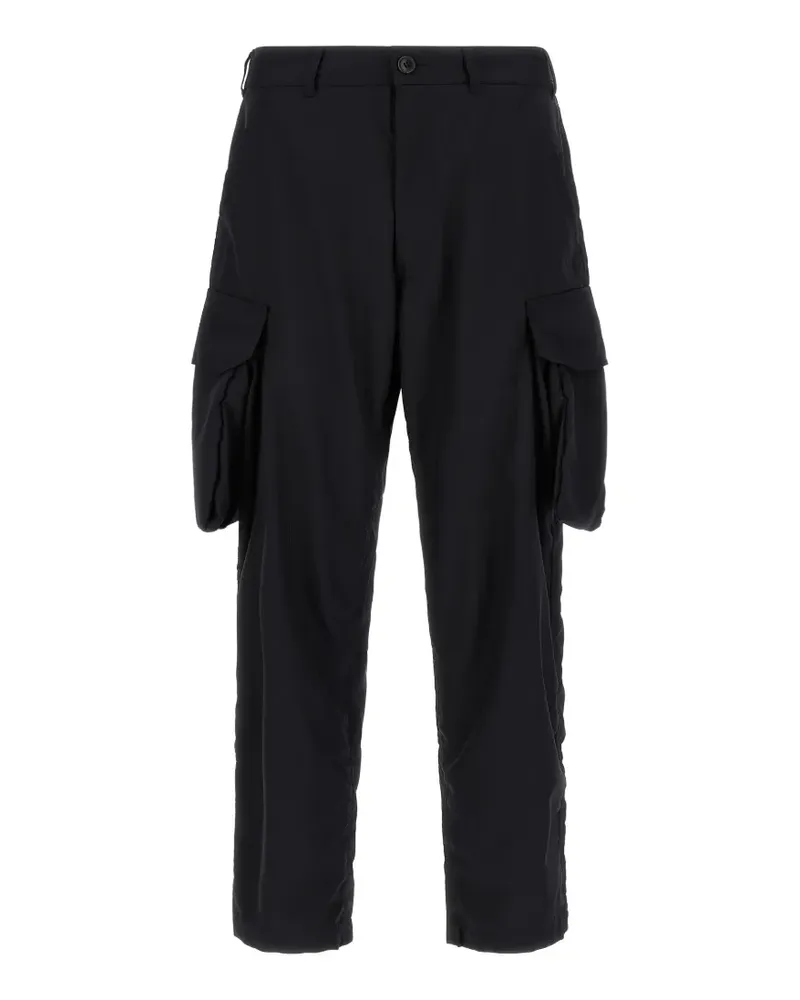 Comme des Garçons pinstriped cargo pants - Blau Blau