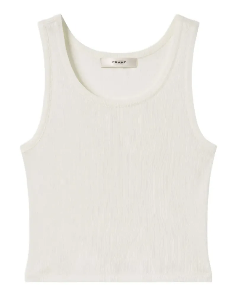 Frame Denim Geripptes Trägershirt - Nude Nude