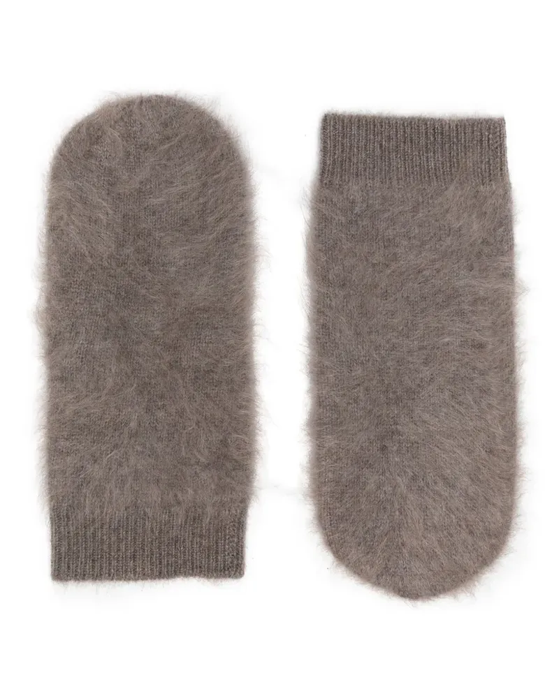 Lisa Yang Handschuhe aus Kaschmir - Braun Braun