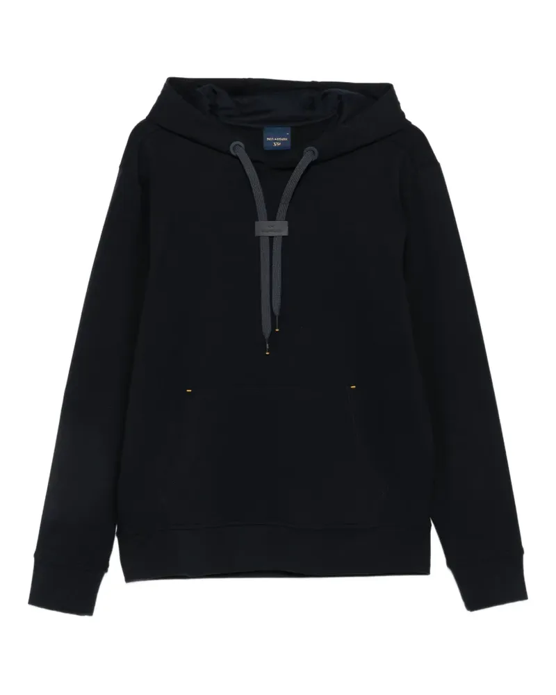 Paul & Shark Hoodie mit Beuteltasche - Blau Blau