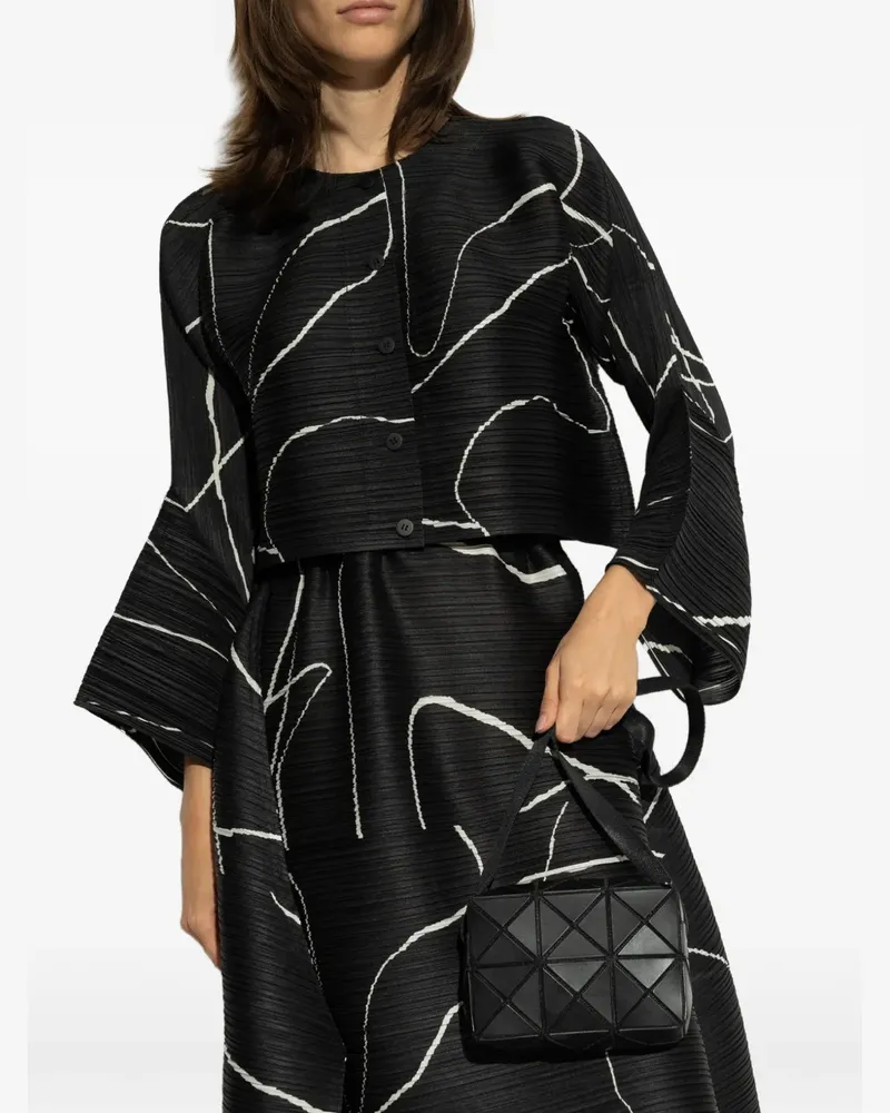Issey Miyake Lucent Matte Umhängetasche - Schwarz Schwarz