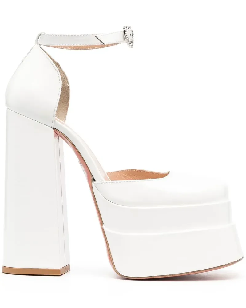 Vivetta Stiefel aus Lackleder 150mm - Weiß Weiß