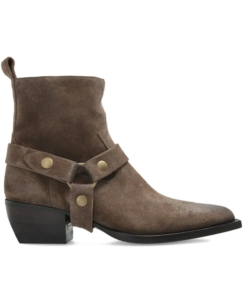 Golden Goose Stiefel aus Wildleder - Braun Braun