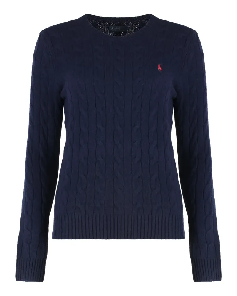Ralph Lauren cable-knit long-sleeve sweater - Blau Blau