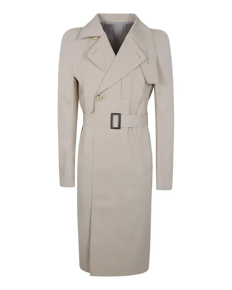 Rick Owens Temple Temple Trenchcoat mit Gürtel - Nude Nude