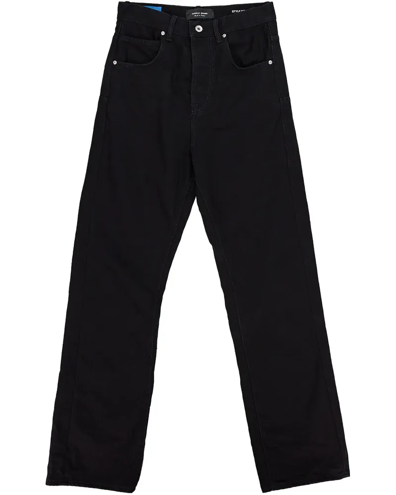 PURPLE BRAND P018 Rinse Wash "Black" Jeans - Schwarz Schwarz