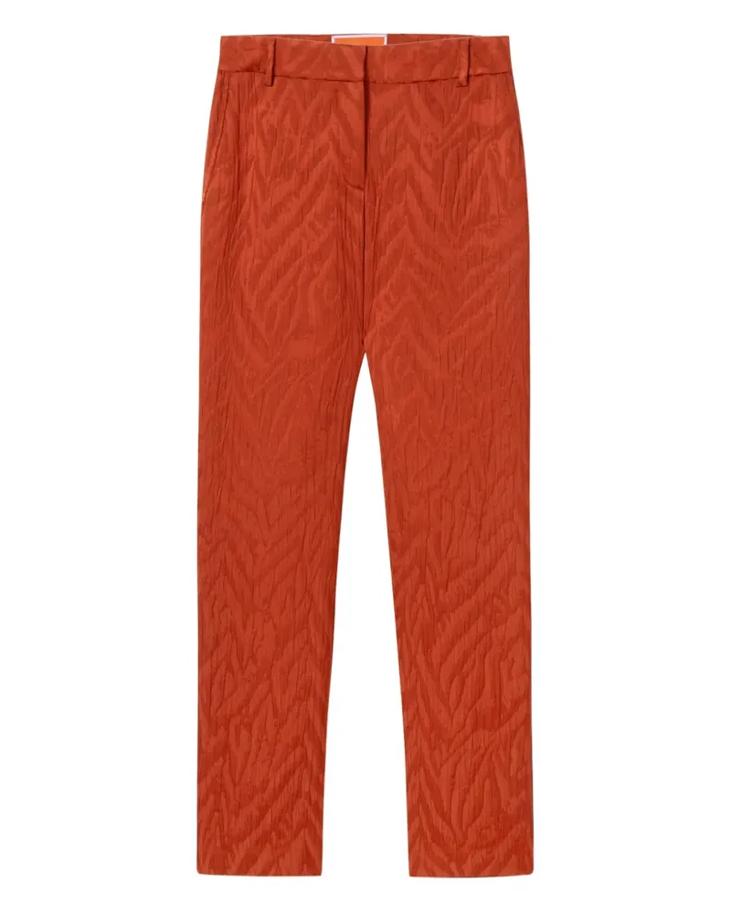 La DoubleJ Hose aus Zebra-Jacquard - Rot Rot