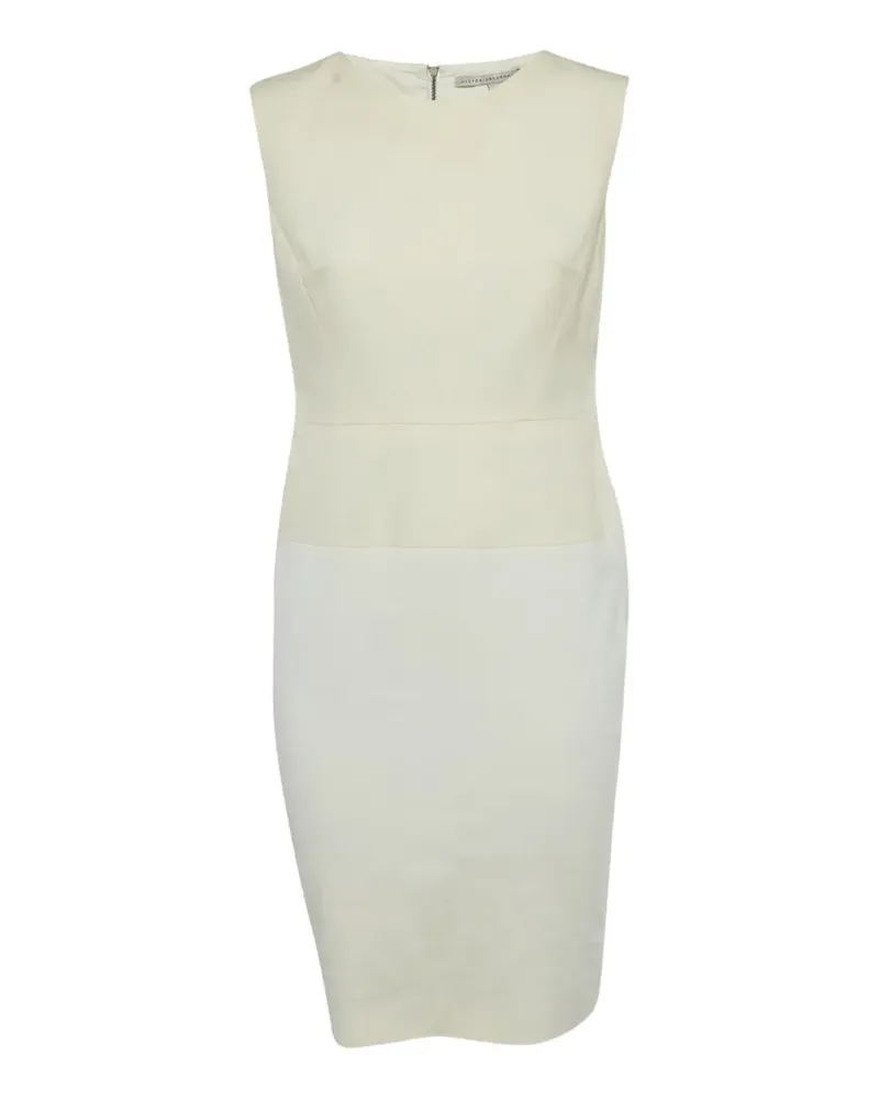 Victoria Beckham sleeveless mini dress - Nude Nude