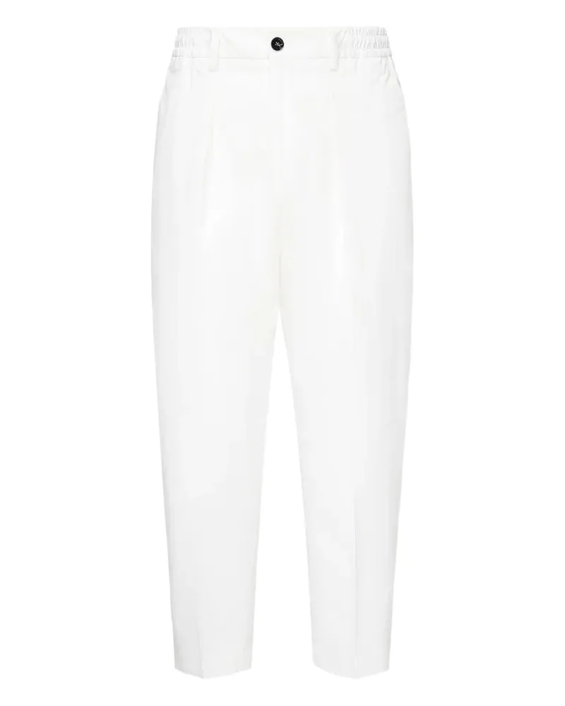 Be Able Dominique Hose mit elastischem Bund - Weiß Weiß