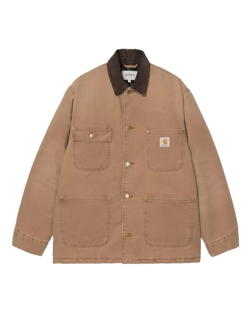 Carhartt WIP OG Chore Hemdjacke mit Cordkragen - Braun Braun