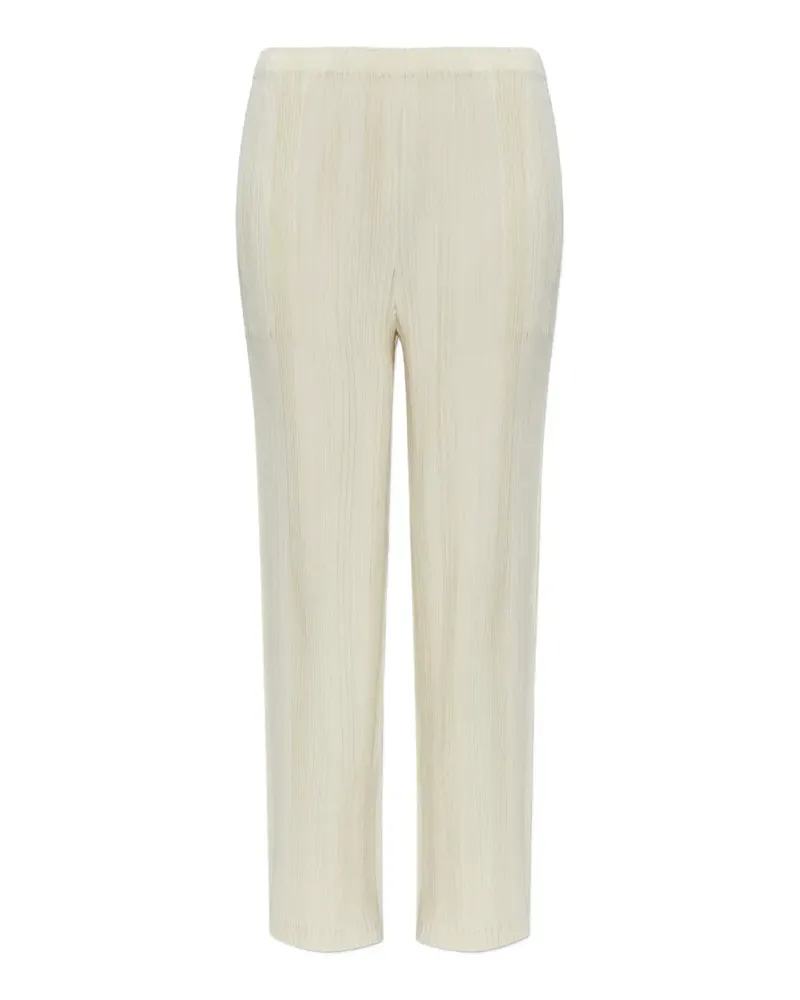 Issey Miyake Plissierte Hose - Nude Nude