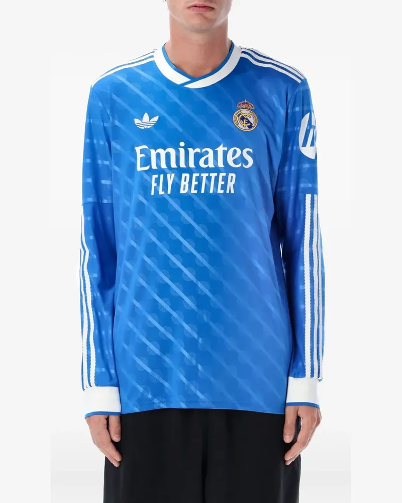adidas Real Madrid 25/26 long-sleeve shirt - Blau Blau