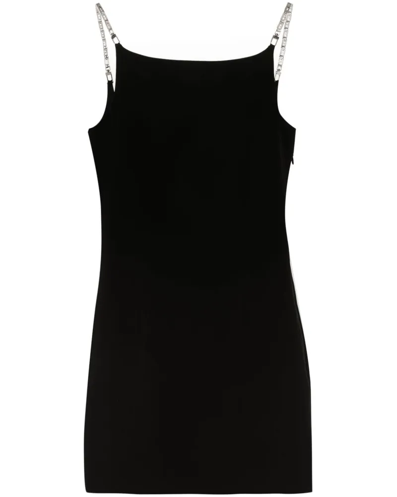 GCDS Minikleid aus Cady - Schwarz Schwarz