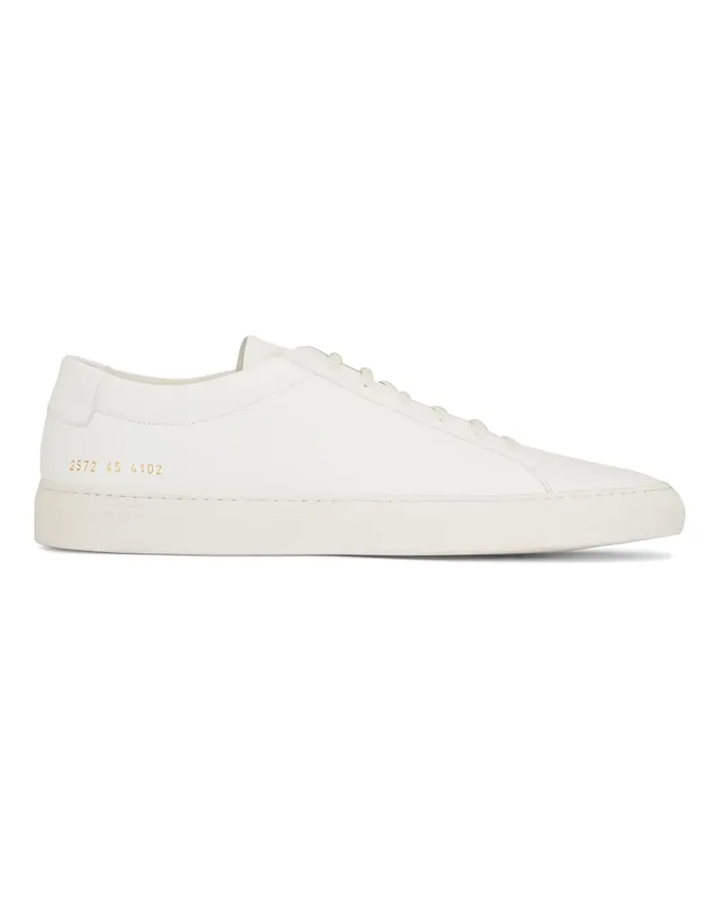 Common Projects leather sneakers - Weiß Weiß