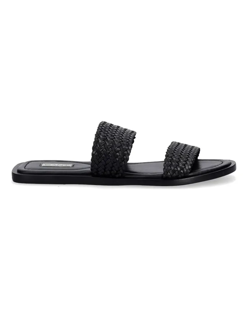 Gant double-strap flat sandals - Schwarz Schwarz
