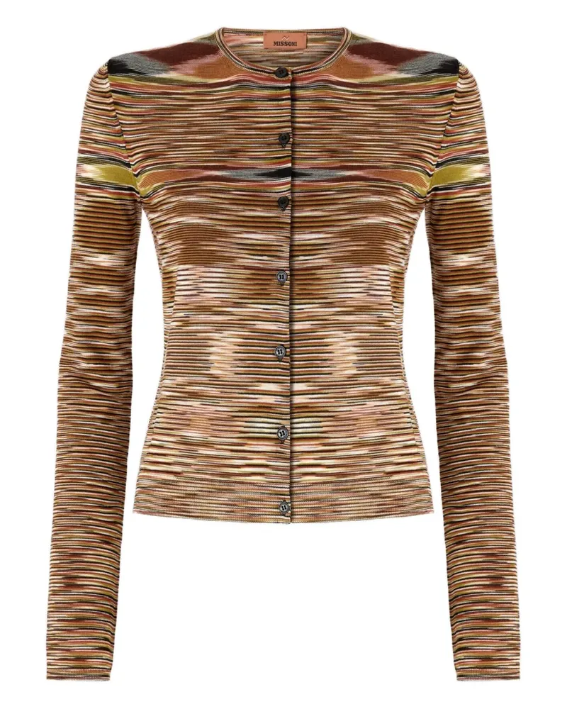 Missoni Gemusterter Cardigan - Braun Braun