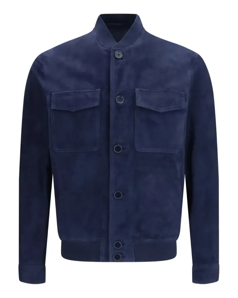 Salvatore Santoro button pockets jacket - Blau Blau