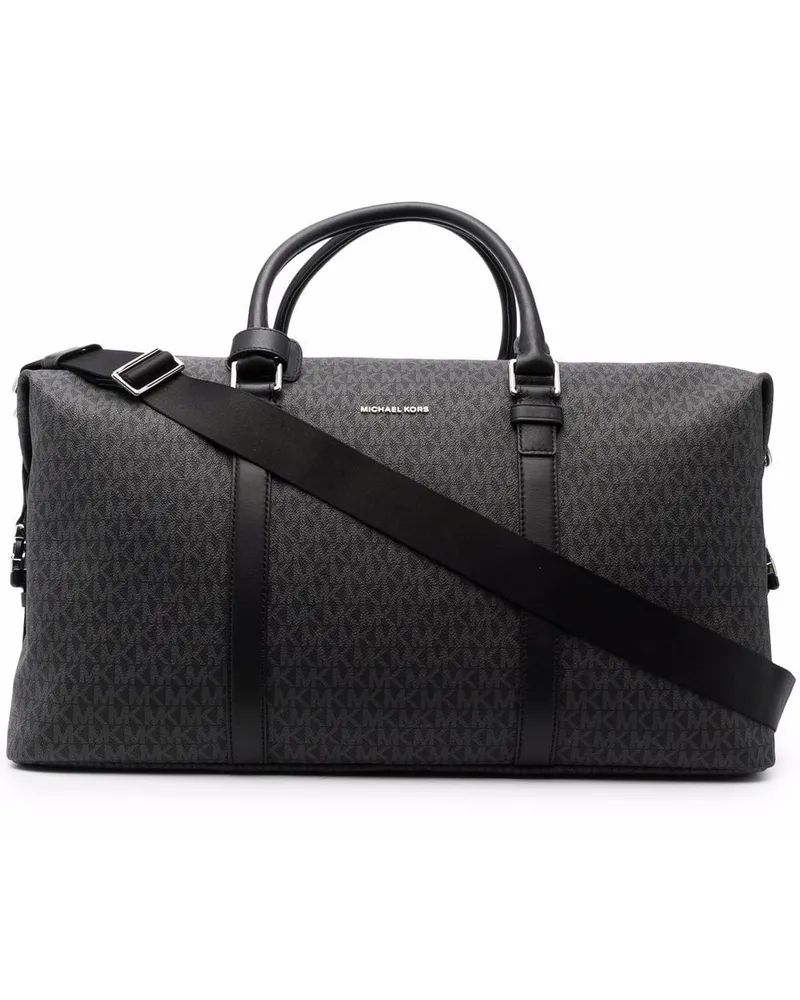 Michael Kors Reisetasche mit Monogramm-Print - Schwarz Schwarz