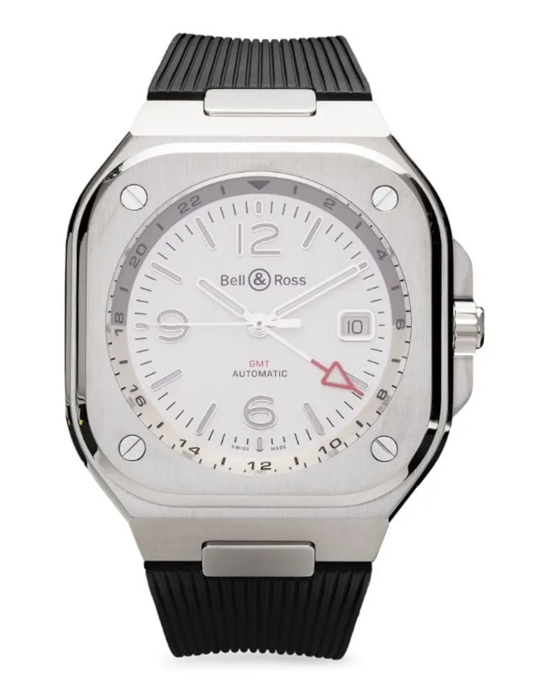 Bell & Ross BR O5 GMT 41mm - Weiß Weiß