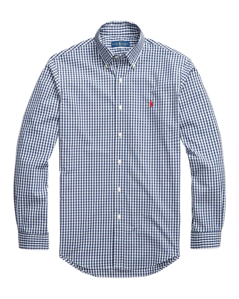 Ralph Lauren gingham-pattern shirt - Blau Blau