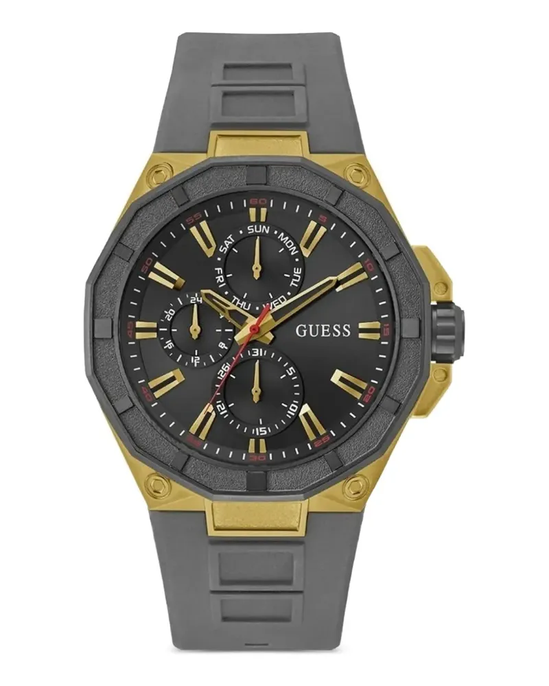 Guess black-dial 46m watch - Schwarz Schwarz