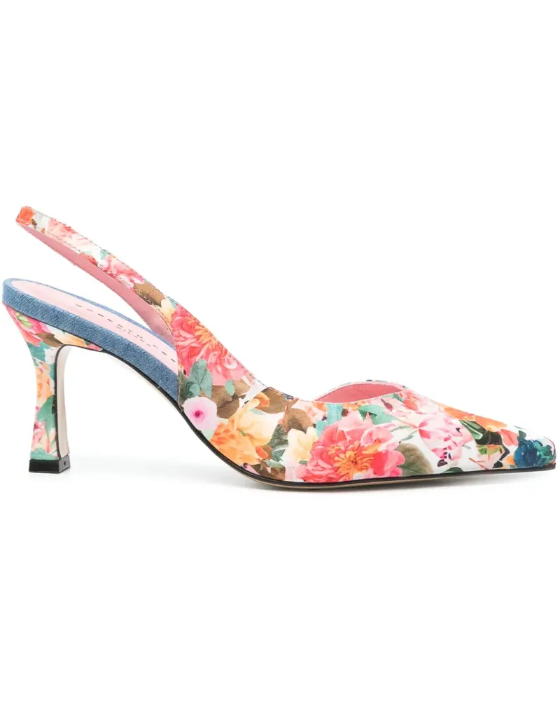 FESTA Milano Cestro Slingback-Pumps 70mm - Rosa Rosa